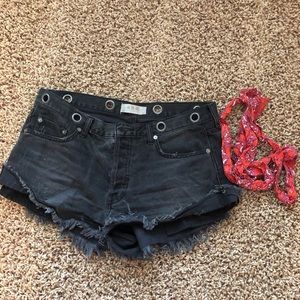 Free People Shorts Sz 30
